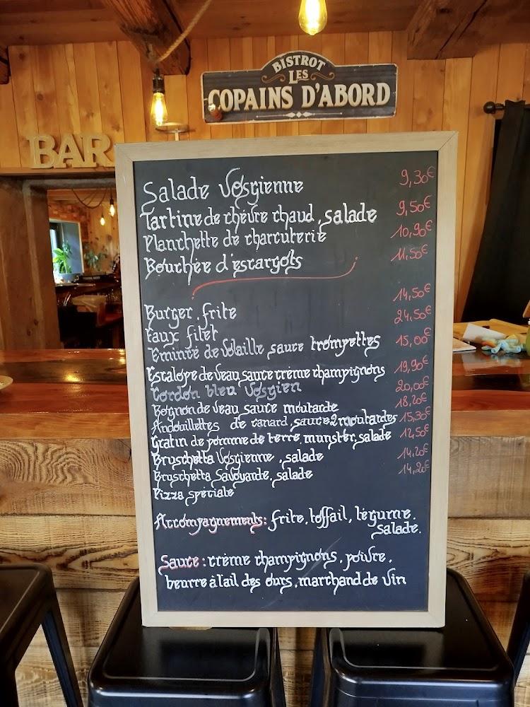 Chez les Fonfons - Menu Image 1